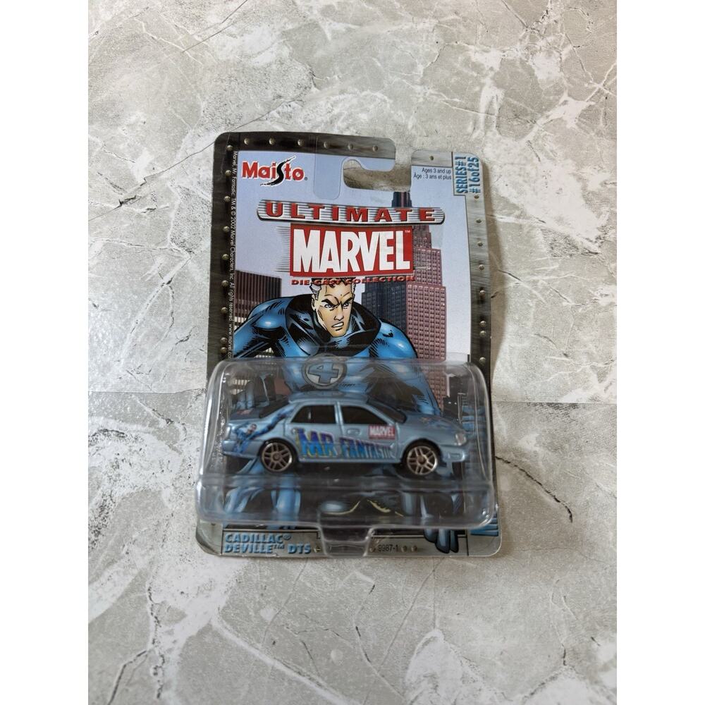 Maisto‎ Ultimate Marvel Die-Cast Collection Series 1 #16 - Mr. Fantastic. New